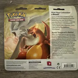 QTY 2 Pokemon Unbroken Bonds 3 Pack Blister Sceptile & Typhlosion New Sealed - Image 4