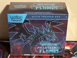 Phantasmal Flames - Elite Trainer Box (ETB) - Pokemon Mega Evolution - Sealed - Image 1