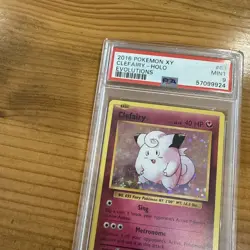 Pokemon TCG Clefairy XY Evolutions 63/108 Holo Rare PSA 9 - Image 3