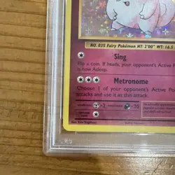 Pokemon TCG Clefairy XY Evolutions 63/108 Holo Rare PSA 9 - Image 5