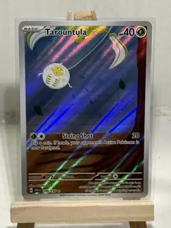 Pokemon Tarountula IR 199/198 SV01: Scarlet & Violet Base Set Holo - Image 1