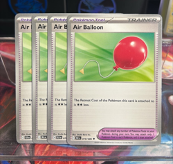 [4x Playset] Air Balloon 079/086 Sv: Black Bolt Pokemon TCG - Image 1