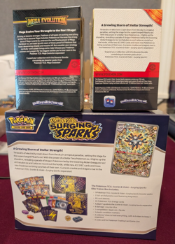 Pokemon TCG Mega Evolution Booster Bundle, Surging Sparks ETB & Booster Bundle - Image 3