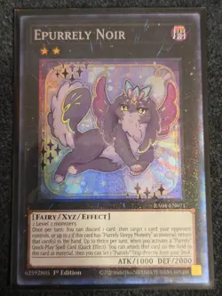 Near Mint, English Yu Gi Oh Epurrely Noir - RA04-EN071 - Collector's Rare - 1st - Image 1