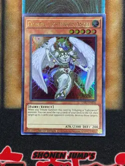 Yugioh Celestia, Lightsworn Angel LART-EN036 Ultra Rare Lost Art Promo NM - Image 1