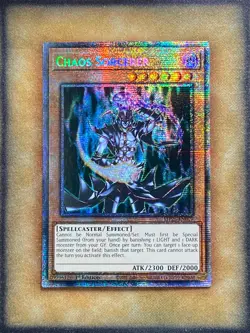 Yugioh Chaos Sorcerer MP25-EN019 Starlight Rare 1st Ed NM - Image 1