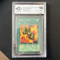 Yu-Gi-Oh! TCG Final Flame Legend of Blue Eyes White Dragon LOB-EN100... BCCG 10 - Image 1