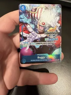 One Piece TCG Buggy ST17-003 CHAMPIONSHIP FINALIST SET NM TOP 16 - Image 1