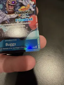 One Piece TCG Buggy ST17-003 CHAMPIONSHIP FINALIST SET NM TOP 16 - Image 4