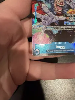 One Piece TCG Buggy ST17-003 CHAMPIONSHIP FINALIST SET NM TOP 16 - Image 5