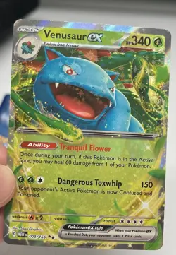 Pokemon TCG Venusaur Holo Card 3/108 Dark Explorers Series - Image 3