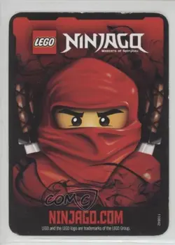 2012 Lego Ninjago - Masters of Spinjitzu Trading Card Game Kendo Cole #15 - Image 2