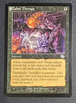 Cabal Therapy Judgment Regular MTG LP Magic Card - Image 1