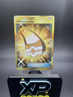 Adventure Bag 228/214 Pokemon Lost Thunder Sun & Moon Secret Rare Card - Image 2