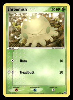 Shroomish 63/106 - EX Emerald - Pokemon Card - Image 1