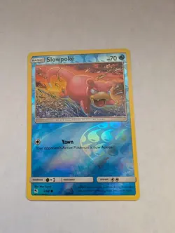 Slowpoke 12/68 Hidden Fates 2019 Reverse Holo Foil Rare Pokemon TCG Card - NM - Image 1