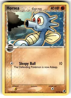 Horsea 50/101 Ex Dragon Frontiers Pokemon Card Lightly Played - Image 1