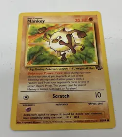 Pokemon TCG Primeape Jungle Card 43/64 1st Edition Uncommon - Image 4