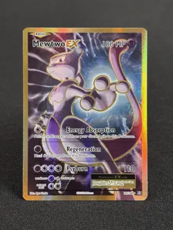 Pokemon TCG Mewtwo EX 103/108 Ultra Rare Holo Card Evolutions XY - Image 1