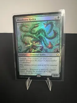 MTG Mossborn Hydra - Foundations (FDN) #107 Foil NM Magic the Gathering - Image 1