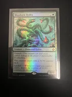 MTG Mossborn Hydra - Foundations (FDN) #107 Foil NM Magic the Gathering - Image 2