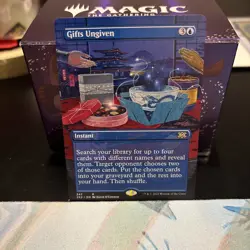 MTG x1 Gifts Ungiven (Borderless) Double Masters 2022 Regular NM - Image 1