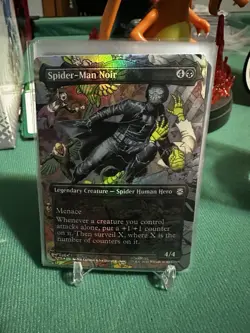 MTG MARVEL Spider-Man FOIL Lot - Heroes, Lands, Noir, Web-Slinger - NM - Image 1