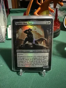 MTG MARVEL Spider-Man FOIL Lot - Heroes, Lands, Noir, Web-Slinger - NM - Image 2