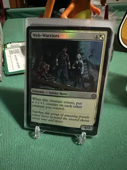 MTG MARVEL Spider-Man FOIL Lot - Heroes, Lands, Noir, Web-Slinger - NM - Image 5