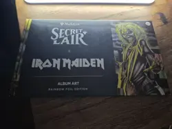 Magic The Gathering Secret Lair x Iron Maiden: Album Art - Rainbow Foil Edition - Image 1
