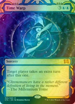 1x FOIL Time Warp Strixhaven: Mystical Archive NM MTG - Image 1