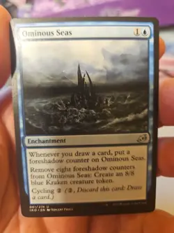 MTG - Ikoria: Lair of Behemoths - Ominous Seas - NM - NF - Image 1