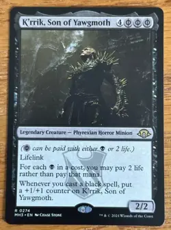 MTG Modern Horizons 3, K'rrik, Son of Yawgmoth - Image 1