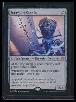 MTG- Scrawling Crawler- Foundations- Rare - Image 1