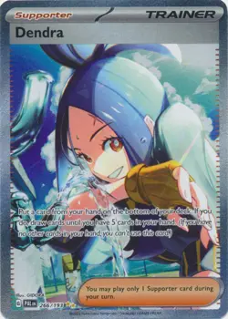 1x Dendra - 266/193 - Special Illustration Rare NM-Mint Pokemon SV02 - Paldea Ev - Image 1