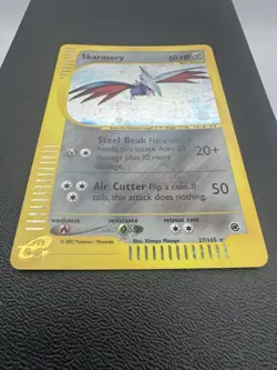 Pokemon Skarmory #27 Expedition (EX) Vintage Rare Holo E-Reader WOTC 27/165 - Image 3