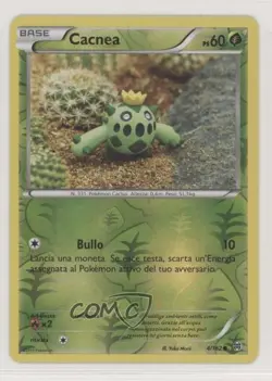 Cacnea Italian Reverse Foil Pokemon XY BREAKthrough #4 - Image 1
