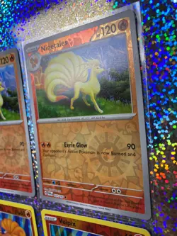 Pokemon TCG Reverse Holo: 027/167 Ninetales; Champions Path 006/073 Vulpix - Image 3