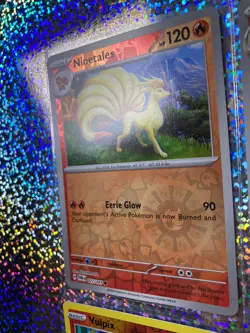 Pokemon TCG Reverse Holo: 027/167 Ninetales; Champions Path 006/073 Vulpix - Image 4