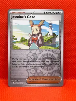 Jasmine’s Gaze(ERROR) 178/191 Reverse Holo Pokemon Tcg Surging Sparks - Image 1