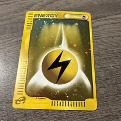 POKEMON JAPANESE LIGHTNING ENERGY 2002 HOLO E-SERIES MACDONALS PROMO - Image 1