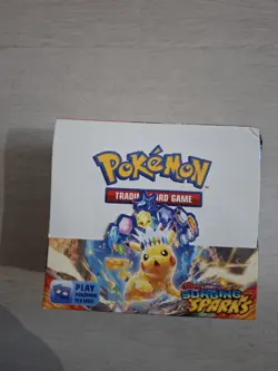 Pokemon TCG Surging Sparks Booster Box 36 Packs display case - Image 1