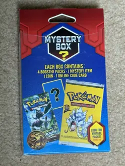 Pokemon Mystery Power Box Walgreens Exclusive Vintage Pack 1:5 728192518195 - Image 2