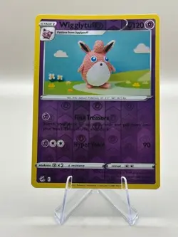 WIGGLYTUFF #111/264 POKEMON Fusion Strike (REVERSE HOLO, NM) ENGLISH - Image 1