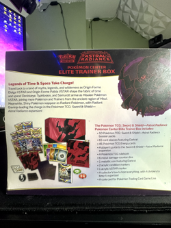 Pokemon Center Astral Radiance Elite Trainer Box (ETB) Factory Sealed - Image 2