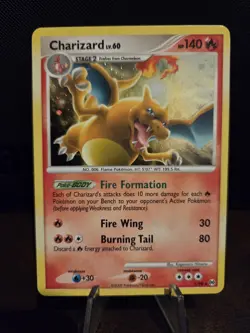 Pokemon TCG Charizard 1/99 Holo Rare Platinum Arceus 2009🌟🌟🌟 - Image 1