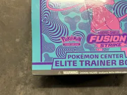 Pokemon TCG Pokemon Center Sword & Shield Fusion Strike Elite Trainer Box *read* - Image 5