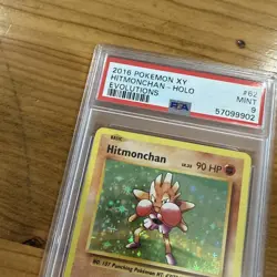 PSA 9 Hitmonchan 62/108 - Pokemon XY Evolutions Set 2016 Holo Rare - Image 3
