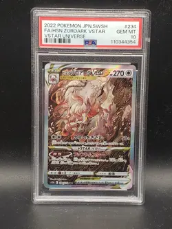 PSA 10 Hisuian Zoroark Vstar 234/172 Vstar Universe Pokemon Japanese - Image 1