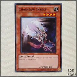 Chainsaw Insect - 5DS3-EN008 - Common 1st Edition Yugioh - Image 1